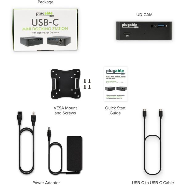 Plugable USB C Dock with 85W Charging Compatible with Thunderbolt 3 and USB-C MacBooks and Select Windows Laptops - Image 6