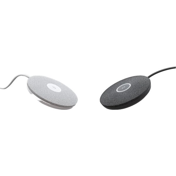 Logitech Rally Mic Pod for Rally, Rally Bar, and Rally Bar Mini, White - Image 2