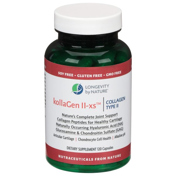 Longevity By Nature - Kollagen Ll Collagen - 1 Each -120 CAP