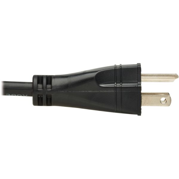 Eaton Tripp Lite Series Safe-IT Antibacterial Hospital-Grade Extension Cord, 5-15P to 5-15R - Green Dot, 13A, 125V, 16 AWG, Black, 15 ft. (4.6 m) - Image 5