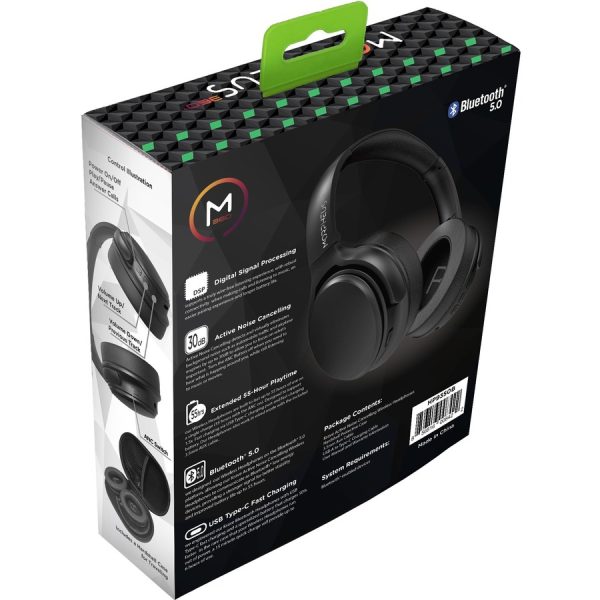 Morpheus 360 Krave ANC Wireless Noise Cancelling Headphones - Bluetooth 5.0 Headset w/ Microphone - HP9350B. - Image 3