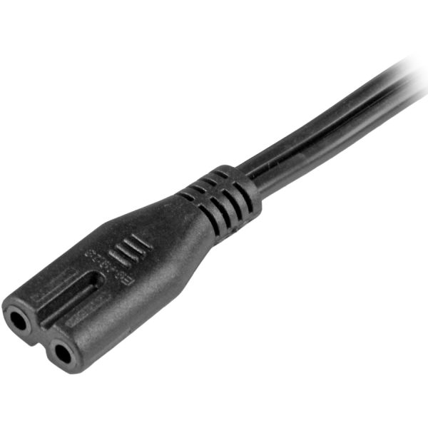 StarTech.com 10ft (3m) Laptop Power Cord, NEMA 1-15P to C7, 7A 125V, 18AWG, Laptop Replacement Power Cord, Power Brick Cable, UL Listed - Image 3