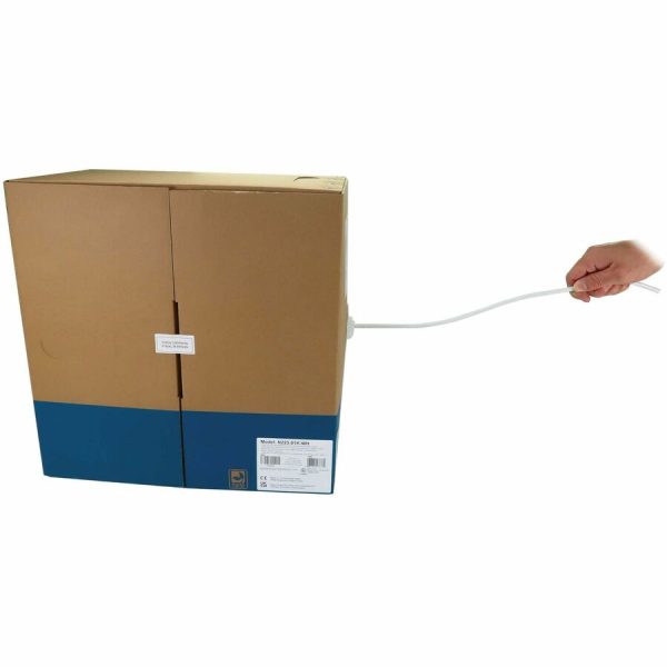 Eaton Tripp Lite Series Cat6a 10G Solid Core UTP Bulk Ethernet Cable, CMR Rated, White, 1000 ft. (305 m) - Image 4
