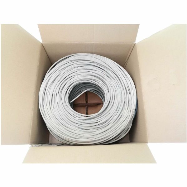 Eaton Tripp Lite Series Cat6a 10G Solid Core UTP Bulk Ethernet Cable, CMR Rated, White, 1000 ft. (305 m) - Image 5