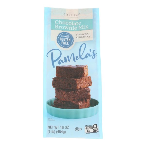 Pamela's Products - Chocolate Brownie - Mix - Case of 6 - 16 oz. - Image 2