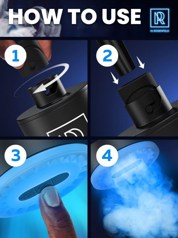 Hookah Pump with 1300 mAh Rechargeable Battery   Electric Hookah Air Pump Kit with Led Light   Mini Hookah Pump Starter   Universal Shisha Hookah Starter Kit Helper   Hookah Starter Vacuum - Image 5