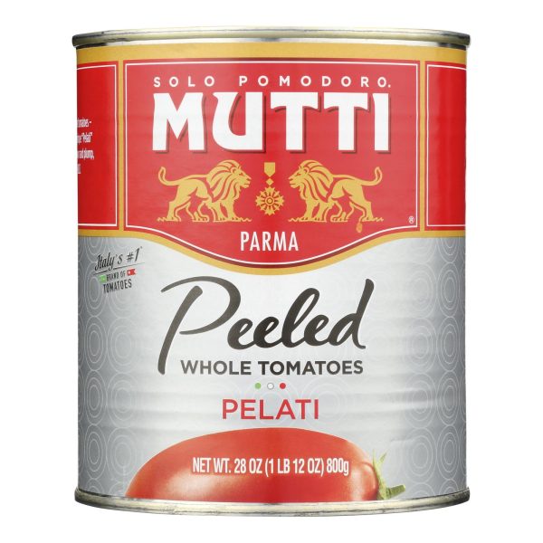 Mutti, Peeled Tomatoes - Case of 12 - 28 OZ - Image 2