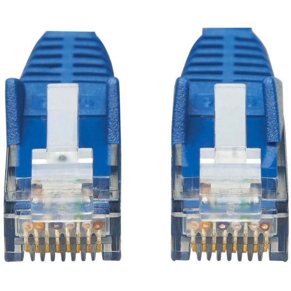 Eaton Tripp Lite Series Cat6 Gigabit Snagless Molded UTP Ethernet Cable (RJ45 M/M), PoE, CMR-LP, Blue, 6 ft. (1.83 m), TAA - Image 3