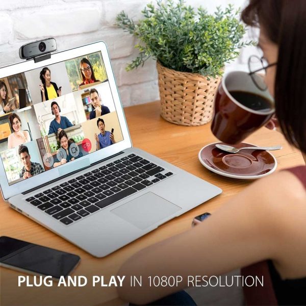 ViewSonic VB-CAM-002 Video Conferencing Camera - 30 fps - Black, Silver - Micro USB - Image 4