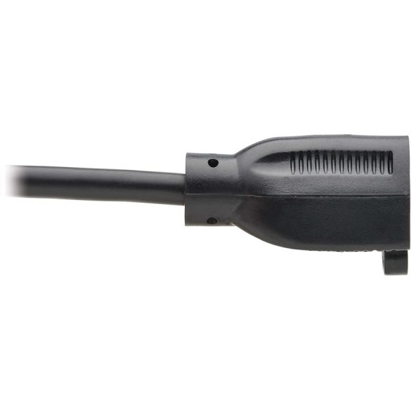 Eaton Tripp Lite Series Power Extension Cord, NEMA 5-15P to NEMA 5-15R - 13A, 120V, 16 AWG, 10 ft. (3 m), Black - Image 4