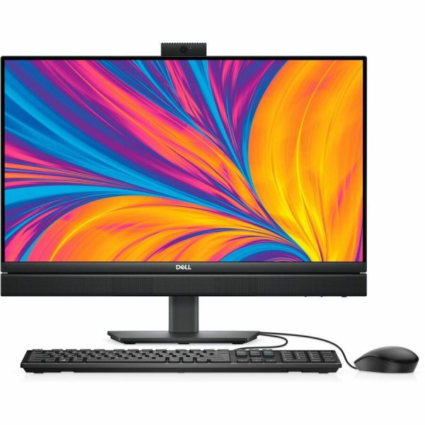 Dell OptiPlex 7000 7420 All-in-One Computer - Intel Core i3 14th Gen i3-14100T - 8 GB - 256 GB SSD - 23.8" Full HD - Desktop - Black - Image 4