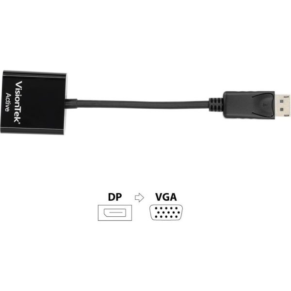 VisionTek DisplayPort to VGA Active Adapter (M/F) - Image 5