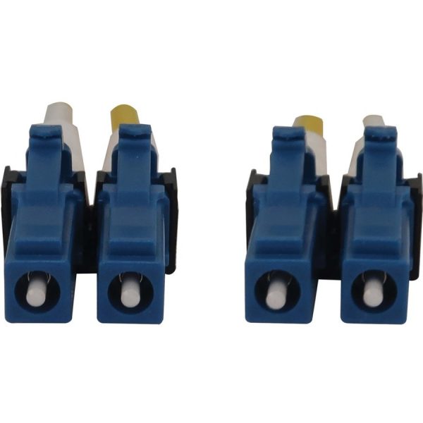 Eaton Tripp Lite Series 400G Duplex Singlemode 9/125 OS2 Switchable Fiber Optic Cable (LC/UPC M/M), LSZH, Yellow, 4 m (13.1 ft.) - Image 3