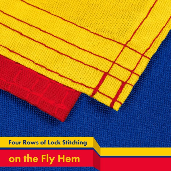 Colombia Colombian Flag 3x5 Ft 2-Pack 150D Printed Polyester By G128 - Image 5