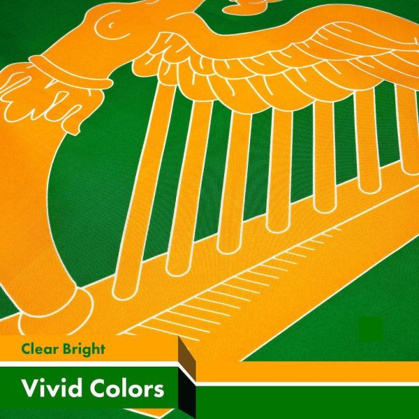 G128 10 Pack: Erin Go Bragh Flag | 3x5 Ft | LiteWeave Pro Series Printed 150D Polyester | Country Flag, Indoor/Outdoor, Vibrant Colors, Brass Grommets, Thicker and More Durable Than 100D 75D Polyester - Image 3