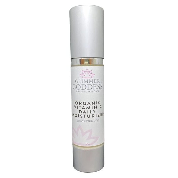 Organic Moisturizing Face Cream with Vitamin C and Sea Buckthorn 2 oz   Summer Formula