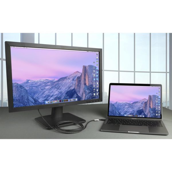 Plugable USB C to VGA Cable - Connect Your USB-C or Thunderbolt 3 Laptop to VGA Displays up to 1920x1080@60Hz - Image 2