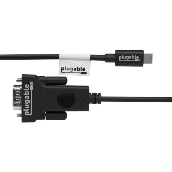 Plugable USB C to VGA Cable - Connect Your USB-C or Thunderbolt 3 Laptop to VGA Displays up to 1920x1080@60Hz - Image 5