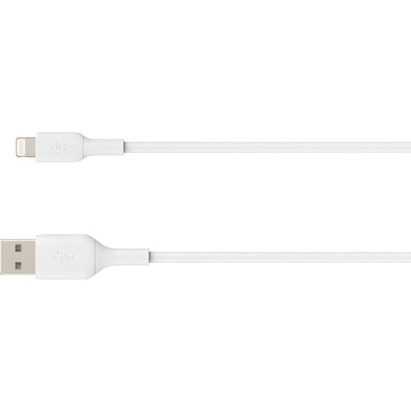 Belkin BoostCharge Lightning to USB-A Cable (15cm / 6in, White) - Image 6