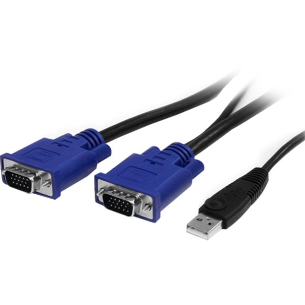 StarTech.com 16 Port 1U Rackmount USB KVM Switch Kit with OSD and Cables - Image 2