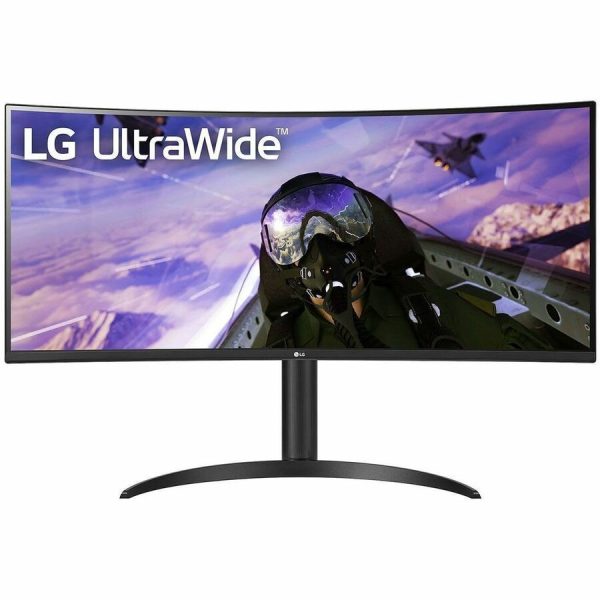 LG 34BP65C-B 34" Class UW-QHD Curved Screen LCD Monitor - Black - Image 9