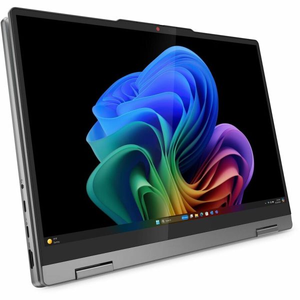Lenovo IdeaPad 5 14Q8X9 83GH0000US 14" Touchscreen Convertible Copilot+ PC 2 in 1 Notebook - WUXGA - Qualcomm Snapdragon X Plus X1P-42-100 - 16 GB - 1 TB SSD - English Keyboard - Luna Gray - Image 7