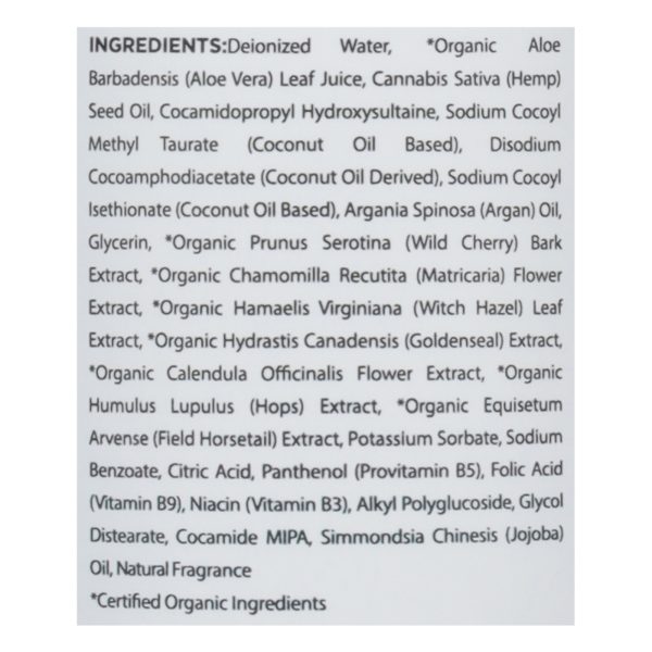 Mill Creek - Shampoo Hemp - 1 Each - 14 FZ - Image 2