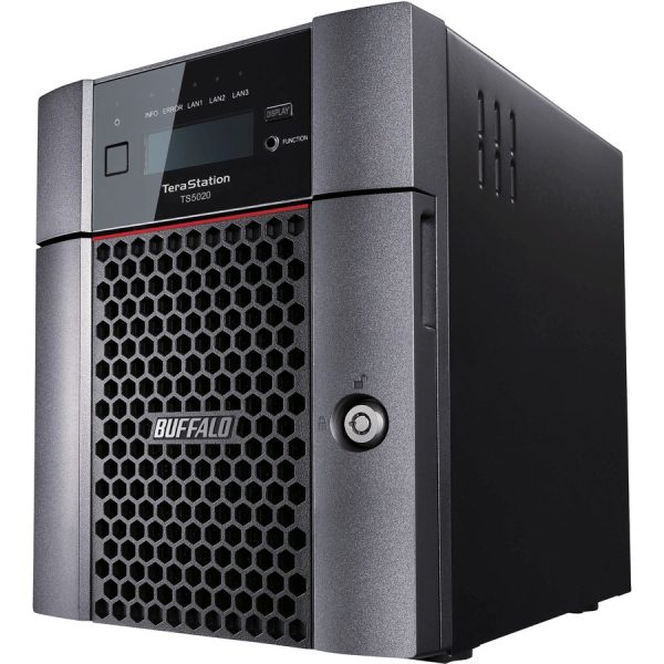 BUFFALO TeraStation 5420 4-Bay 40TB (2x20TB) Business Desktop NAS Storage Hard Drives Included - Image 4