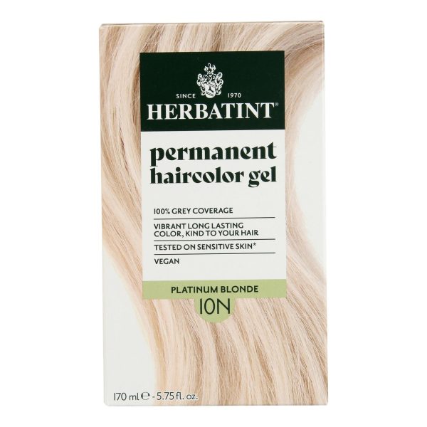 Herbatint - Hair Color 10n Pltn Blnde - EA of 1-5.75 FZ - Image 2