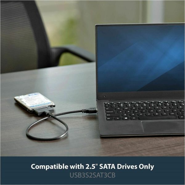 StarTech.com USB 3.0 to 2.5" SATA III Hard Drive Adapter Cable w/ UASP - SATA to USB 3.0 Converter for SSD / HDD - Image 2