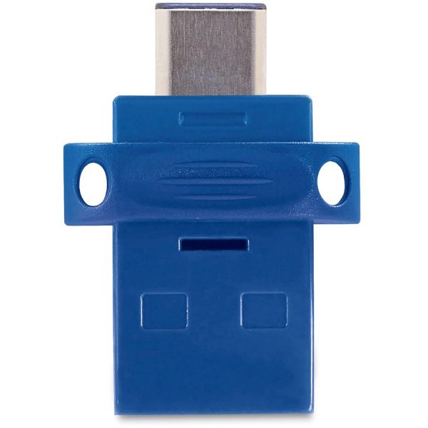 64GB Store 'n' Go Dual USB 3.2 Gen 1 Flash Drive for USB-C™ Devices - Blue - Image 12
