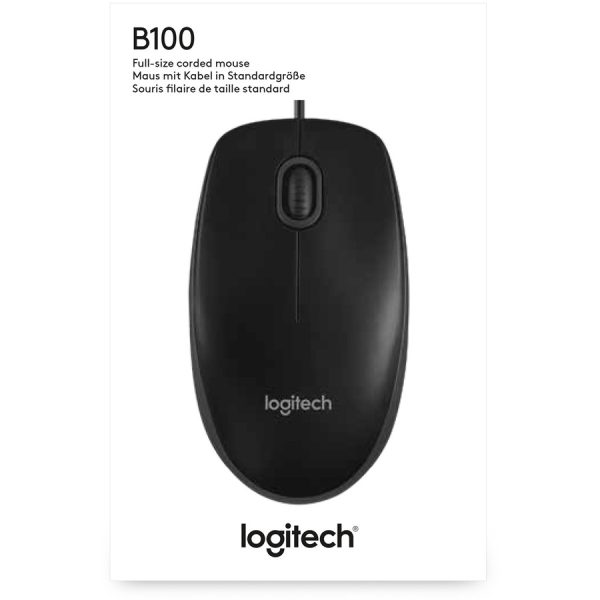 Logitech B100 Optical USB Mouse - Image 7