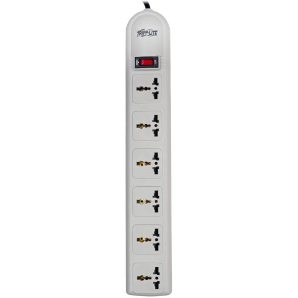 Eaton Tripp Lite Series Protect It! 230V 6-Universal Outlet Surge Protector, 1.8M Cord, British Plug, 750 Joules - Image 5