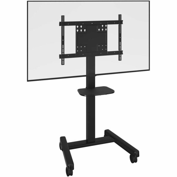 Chief Fit Mobile Cart - For 55-89 Inch Interactive Displays - Height Adjustable TV Mobile Cart - Black - Image 3