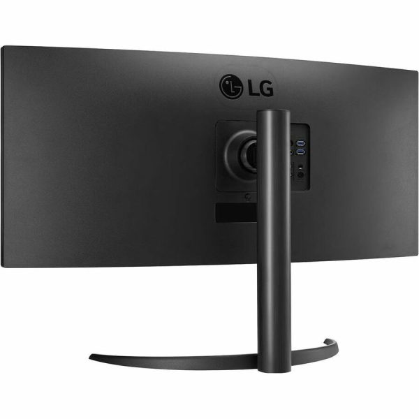 LG Ultrawide 34BR55QC-B 34" Class WQHD Curved Screen LCD Monitor - 21:9 - Textured Black - Image 4