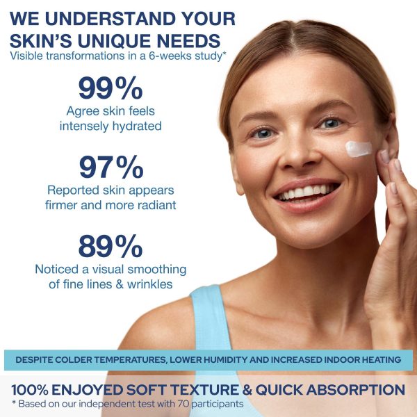 Retinol Pro Collagen Face Cream with Hyaluronic Acid   Hydrating and Firming Cream for All Skin Types   Day and Night Anti Aging Face Moisturizer for Women & Men - Image 4