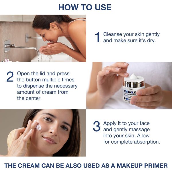 Retinol Pro Collagen Face Cream with Hyaluronic Acid   Hydrating and Firming Cream for All Skin Types   Day and Night Anti Aging Face Moisturizer for Women & Men - Image 7