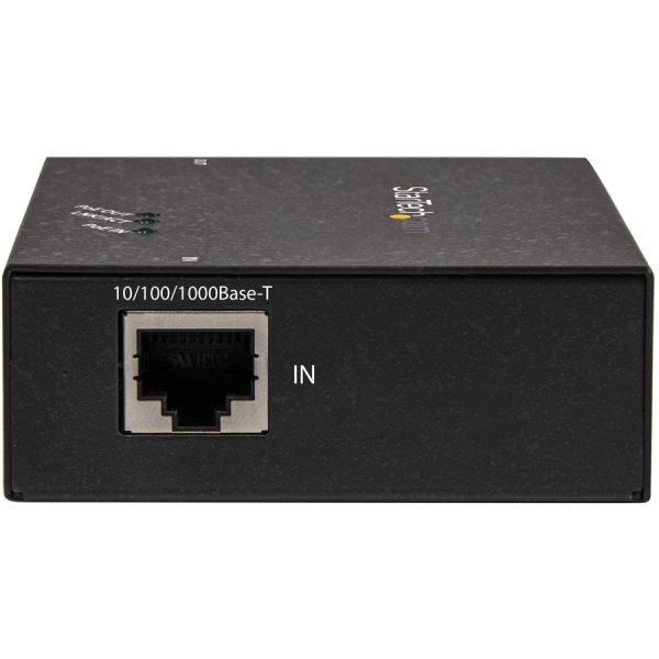 StarTech.com 1 Port Gigabit PoE+ Extender - 802.3at and 802.3af - 100 m (330 ft) - Power over Ethernet Extender - PoE Repeater Network Extender - Image 3