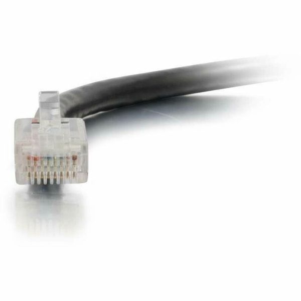 C2G-10ft Cat6 Non-Booted Unshielded (UTP) Network Patch Cable - Black - Image 2