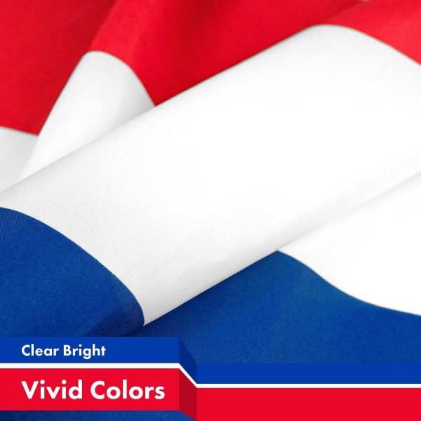 Netherlands Dutch Flag 3x5 Ft 2-Pack 150D Printed Polyester By G128 - Image 3