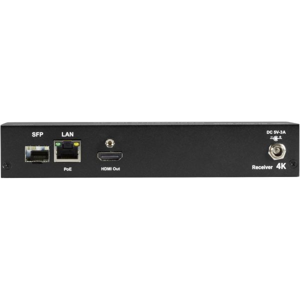 Black Box MediaCento IPX 4K Receiver - HDMI, USB, Serial, IR, Audio - Image 2