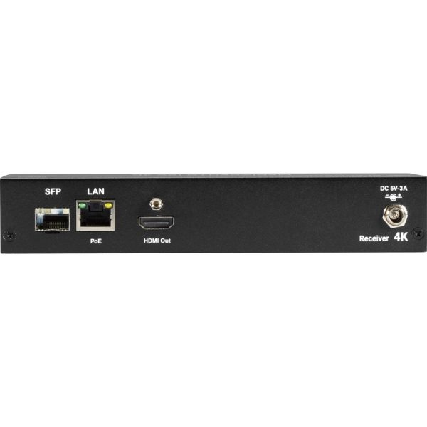 Black Box MediaCento IPX 4K Receiver - HDMI, USB, Serial, IR, Audio - Image 4
