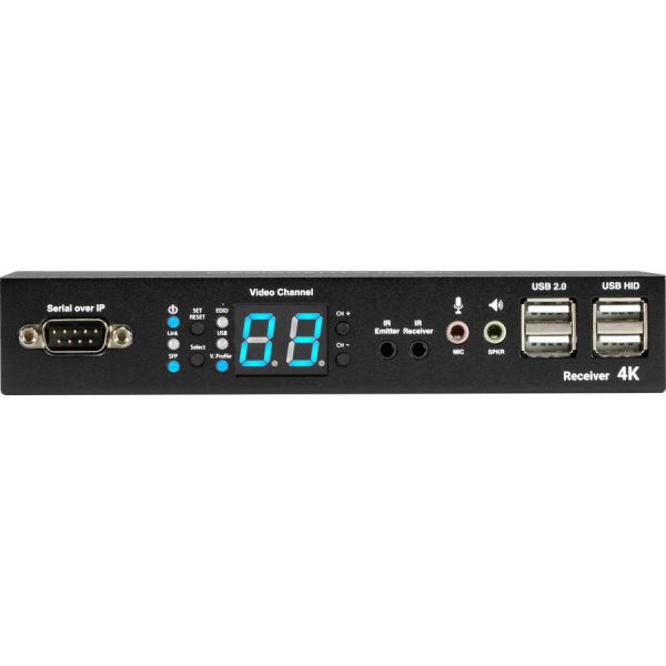 Black Box MediaCento IPX 4K Receiver - HDMI, USB, Serial, IR, Audio - Image 5