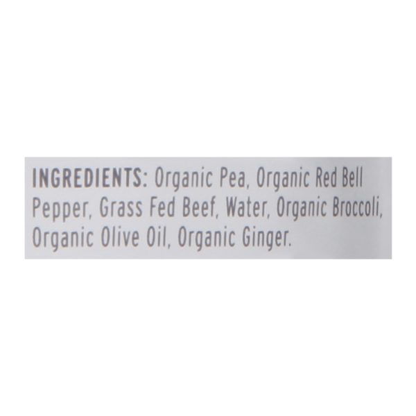 Serenity Kids - Pouch Beef Ginger - Case of 6-3.5 OZ