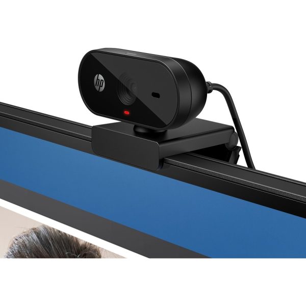 HP 320 Webcam - 30 fps - Black - USB Type A - Image 2