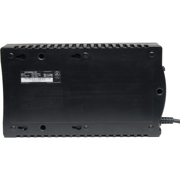 Eaton Tripp Lite Series 850VA 425W Standby UPS - 12 NEMA 5-15R Outlets, 120V, 50/60 Hz, USB, LCD, ENERGY STAR, Desktop/Wall - Image 3
