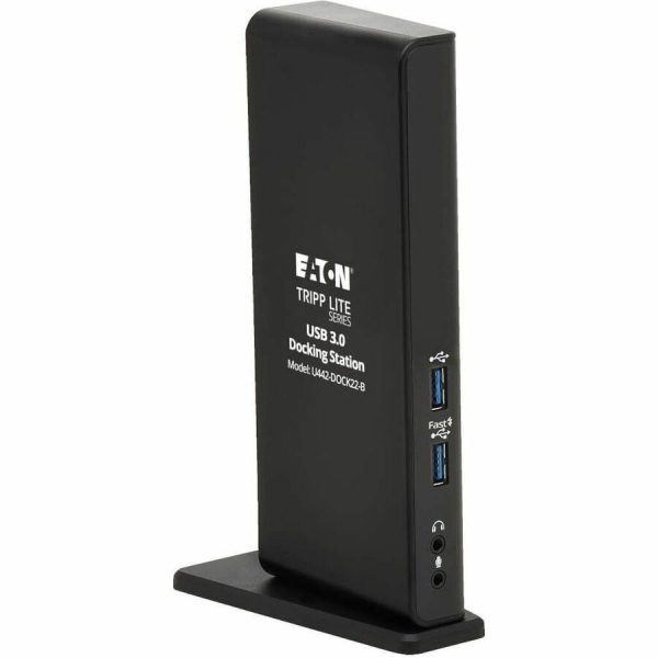 Eaton Tripp Lite Series USB-A / USB-C Dual Display Docking Station - 1080p 60 Hz HDMI, USB 3.x (5Gbps) and USB 2.0 Hub Ports, GbE