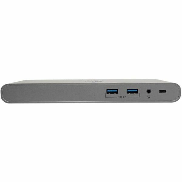Eaton Tripp Lite Series USB-C Dock, Triple Display - 4K HDMI/DisplayPort, VGA, USB 3.x (5Gbps), USB-A/C Hub Ports, GbE, 100W PD Charging - Thunderbolt 3, Silver - Image 8