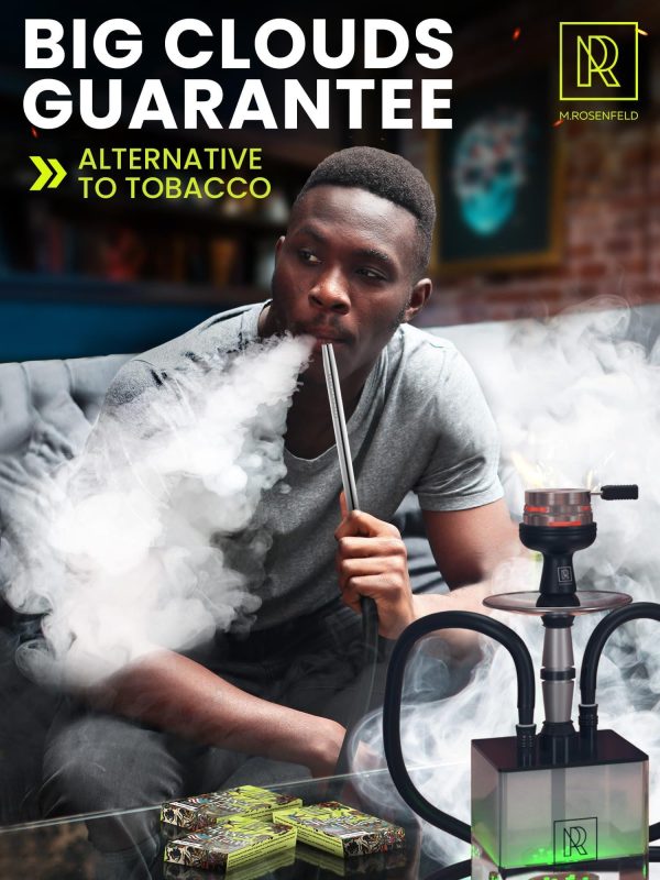 Chill Hookah Flavors Set   3 x 50g non tobacco hookah flavor for your Hookah Bowl (Mango   Sweet watermelon   Black grape) Hookah Bundle Pack of 3   Try these Tobacco Free Shisha - Image 7