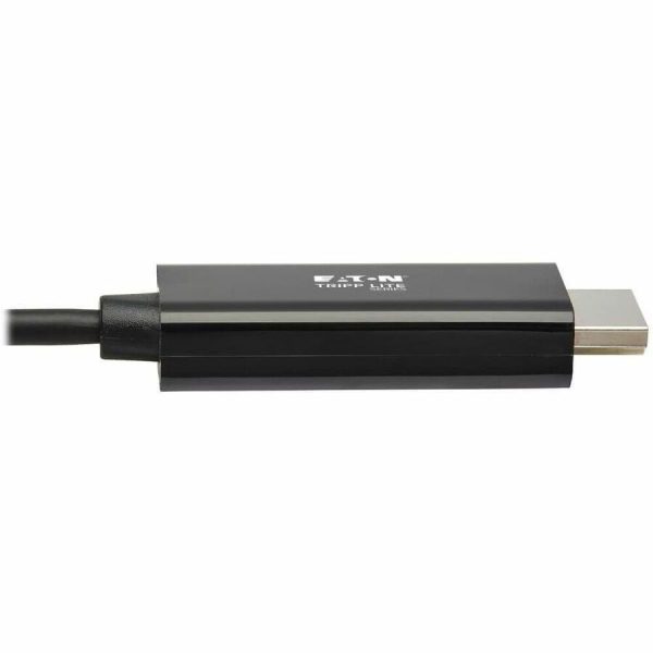 Eaton Tripp Lite Series USB-C to HDMI Adapter Cable (M/M), 4K 60 Hz, 4:4:4, Thunderbolt 3 Compatible, Black, 6 ft. (1.8 m) - Image 4